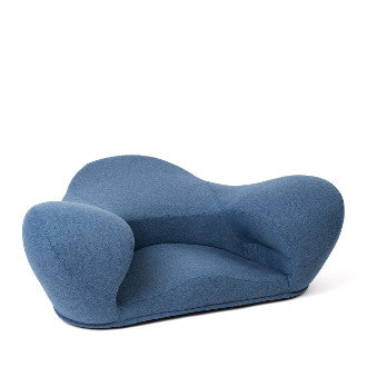 Image of Alexia Meditation Seat - Fabric - Blue Angel