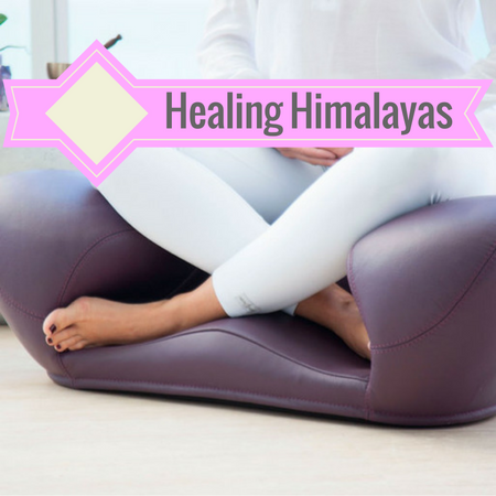 Image of Alexia Meditation Seat - Leather - Purple