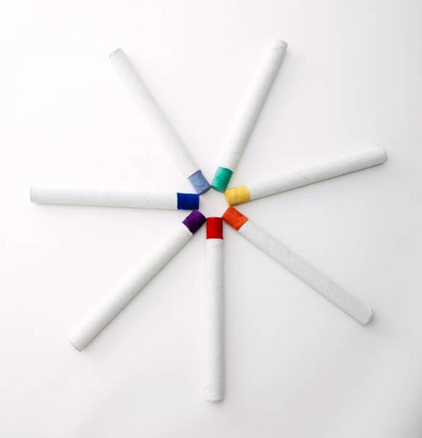 Image of Optically Clear Colored Crystal Singing Bowl - 8"