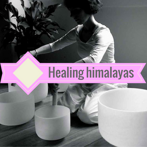 Crystal Singing Bowl Chakra Sets. Seven frosted white crystal singing bowl - one each for each of the seven chakras. Singing bowls tuned to chakras.