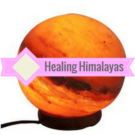 Image of Healing Himalayas pink Himalayan salt lamps. Energize your environment using the negative ionizing properties of pink himalayan salt.