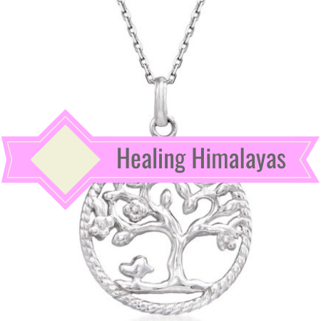 Image of Tree Of Life Pendant and Chain - Silver