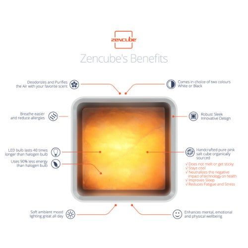 ZenCube Modern Himalayan Salt Lamp
