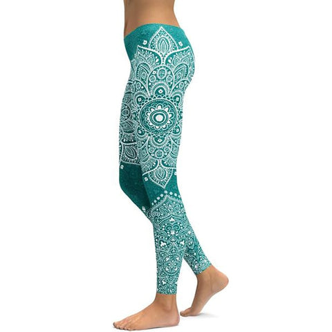 Image of LI-FI Print Yoga Pants Women Unique Fitness Leggings Workout Sports Running Leggings Sexy Push Up Gym Wear Elastic Slim Pants