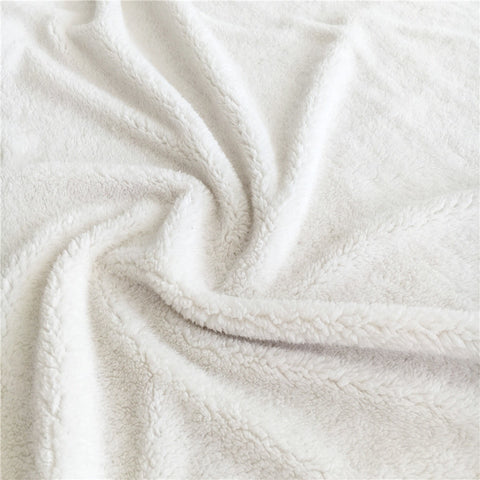 Image of Elephant Sherpa Fleece Throw Blanket