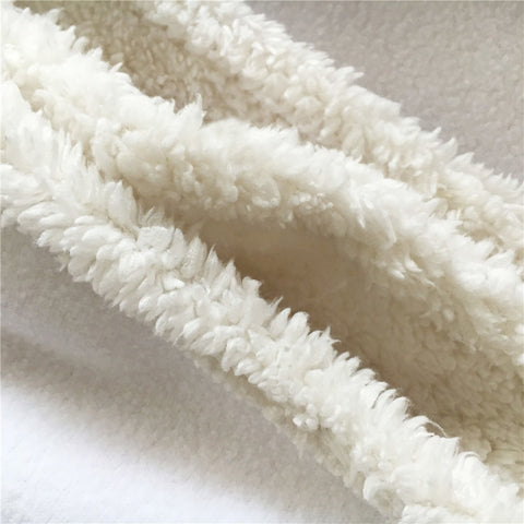 Image of Elephant Sherpa Fleece Throw Blanket