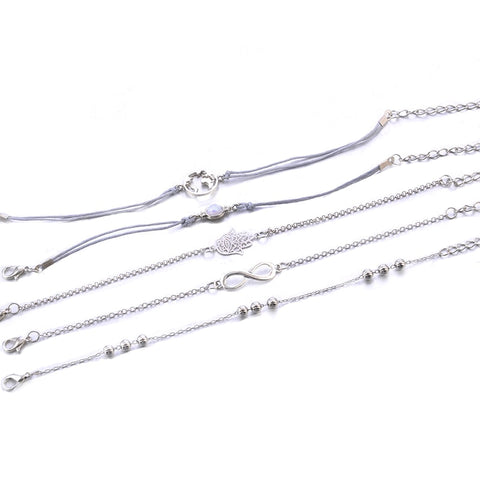 Image of Hamsa 5-Piece Bracelet