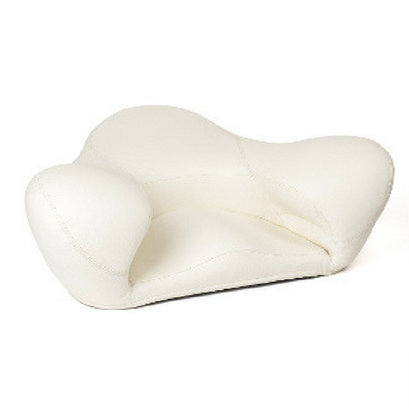 Alexia Meditation Seat - Vegan Leather - White
