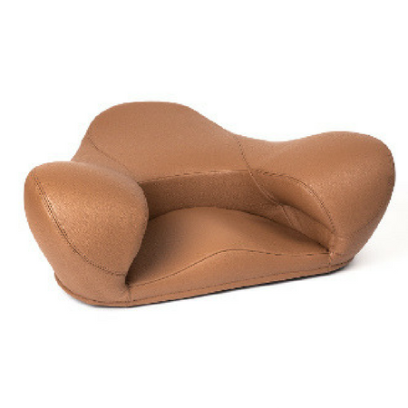Alexia Meditation Seat - Vegan Leather - Brown