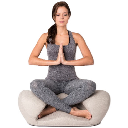 Image of Alexia Meditation Seat - Fabric - Ore