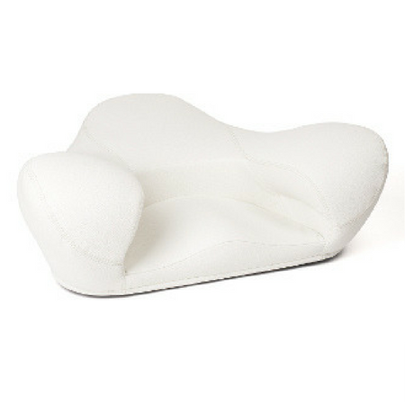 Image of Alexia Meditation Seat - Leather - White