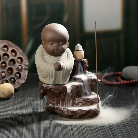Image of The Little Monk Incense Holder & Incense Set