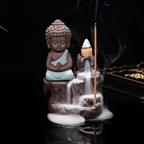 The Little Monk Incense Holder & Incense Set