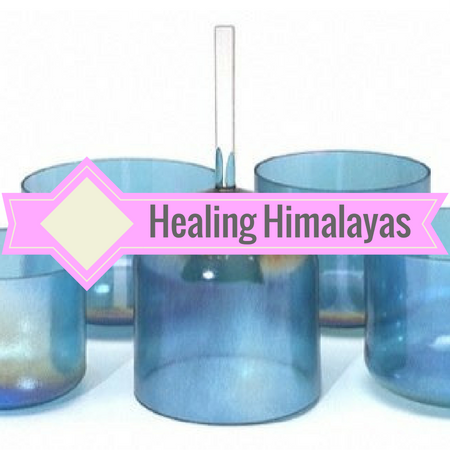 Optically clear colored crystal singing bowls. Chakra tuned. Great for opening and closing meditation and yoga sessions and reiki healing. 