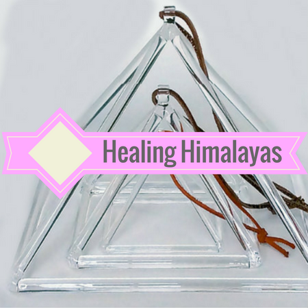 Healing Himalayas Quartz Crystal Pyramids.