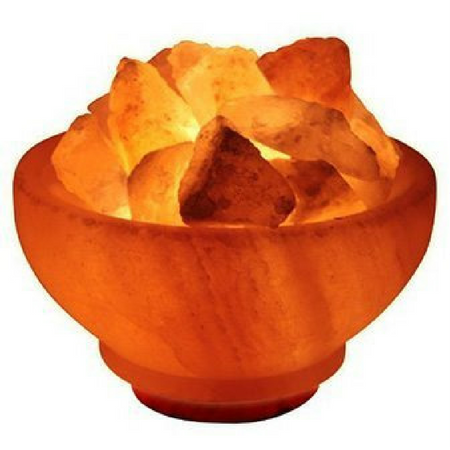 Himalayan Salt Bowl Lamps