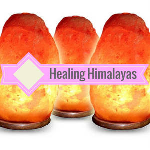 Healing Himalayas pink Himalayan salt lamps. Energize your environment using the negative ionizing properties of pink himalayan salt.