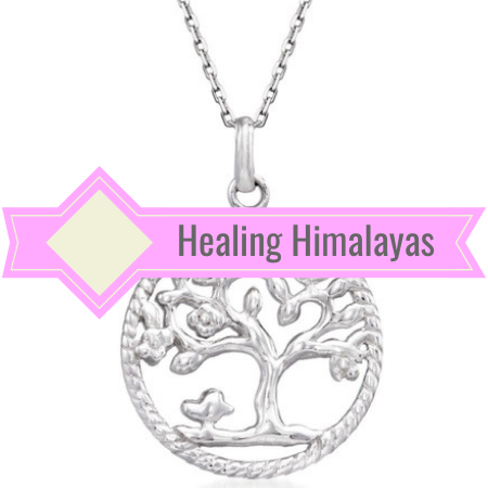 Tree Of Life Pendant and Chain - Silver