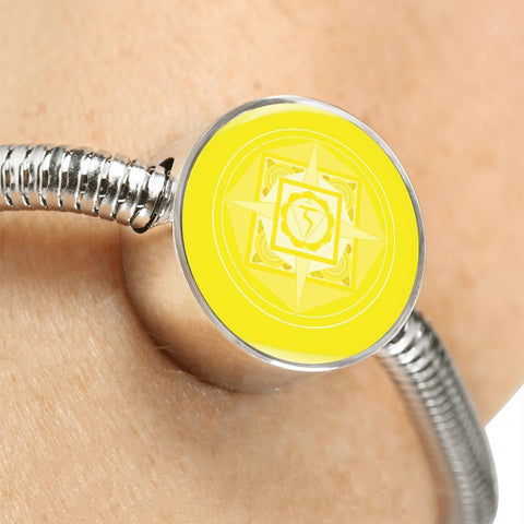 Image of Solar Plexus (Third) Chakra Charm & Bracelet