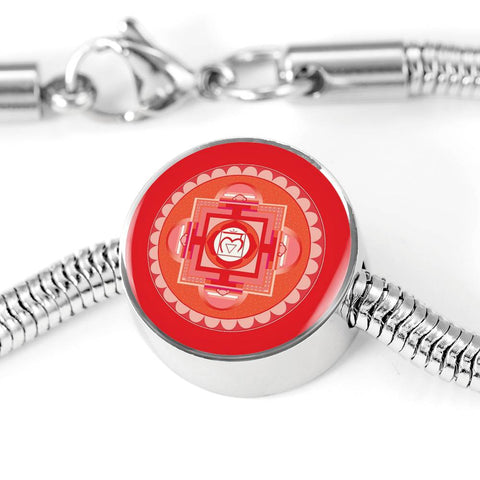 Image of Root (First) Chakra Charm & Bracelet