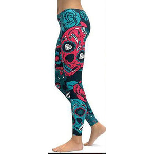 LI-FI Print Yoga Pants Women Unique Fitness Leggings Workout Sports Running Leggings Sexy Push Up Gym Wear Elastic Slim Pants